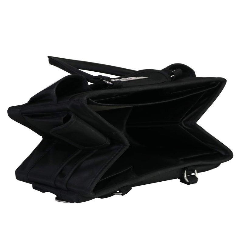 Everything Mary Deluxe Store & Tote Organizer â€“ Black Craft Caddy with Handle â€“ Collapsible Bag for Sewing, Scrapbooking, Art Supplies & DIY Project Organization - Image 4
